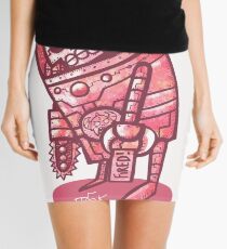 Mad Spaceman Series: Pink Slip Mini Skirt