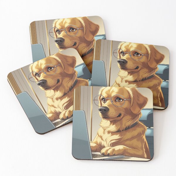 Item preview, Kawaii Dog and Cat Design – Cute Japanese-Style Pet Art Gift designed and sold by dog&cat.