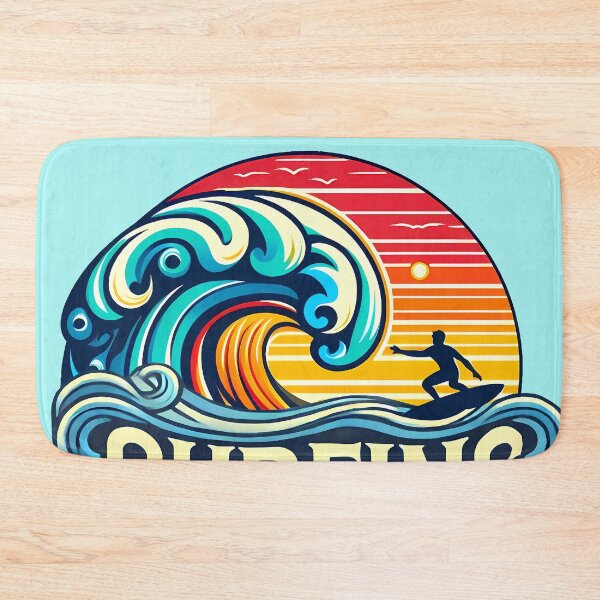 Item preview, Surfing Ride the Waves, typography designed and sold by maxmaj.
