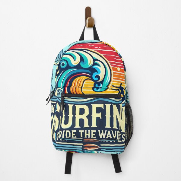 Item preview, Surfing Ride the Waves, typography designed and sold by maxmaj.