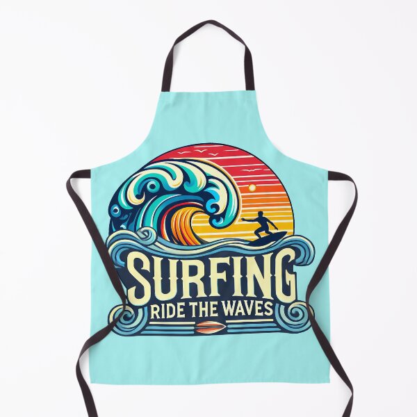 Item preview, Surfing Ride the Waves, typography designed and sold by maxmaj.