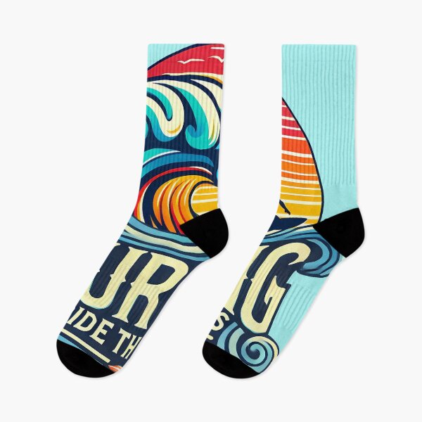 Item preview, Surfing Ride the Waves, typography designed and sold by maxmaj.