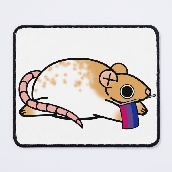 Item preview, Pride rat, Bisexual flag designed and sold by LCDemon.