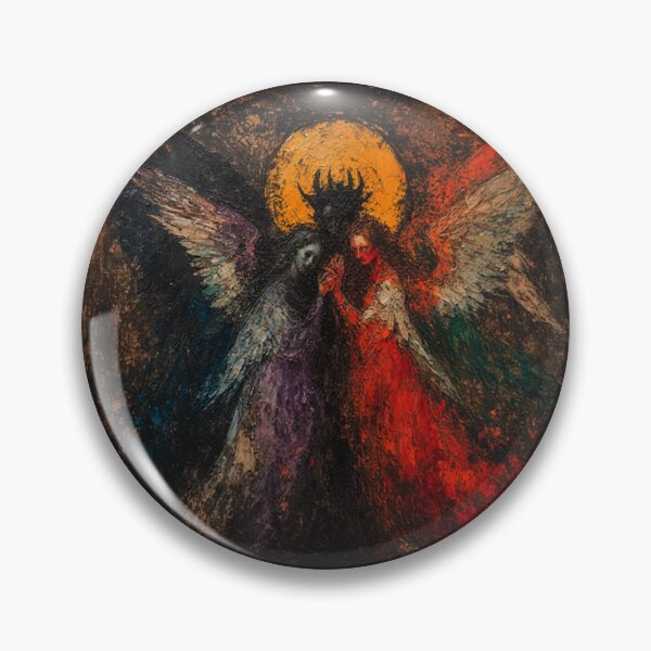 Item preview, Medieval Devil & Angels Art designed and sold by TheDarkWardrobe.