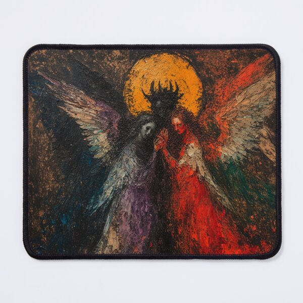 Item preview, Medieval Devil & Angels Art designed and sold by TheDarkWardrobe.