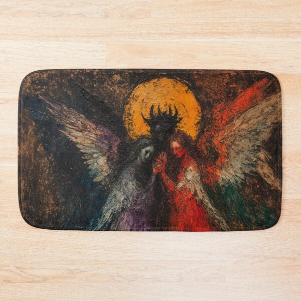 Item preview, Medieval Devil & Angels Art designed and sold by TheDarkWardrobe.