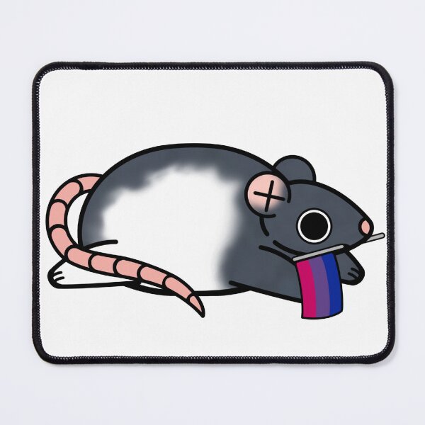 Item preview, Pride rat, Bisexual flag designed and sold by LCDemon.