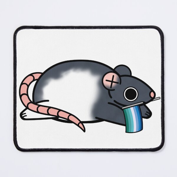 Item preview, Pride rat, Gay MLM flag designed and sold by LCDemon.