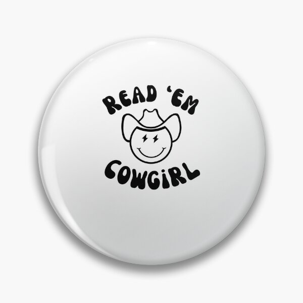 Item preview, Read 'Em Cowgirl Cowboy Western Book fan funny reader designed and sold by snowry.