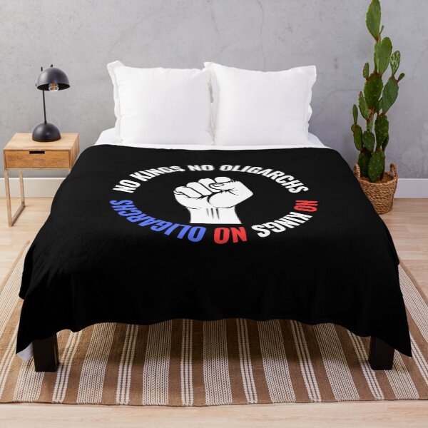 Item preview, no kings no oligarchs designed and sold by TEEJAMBOREE.