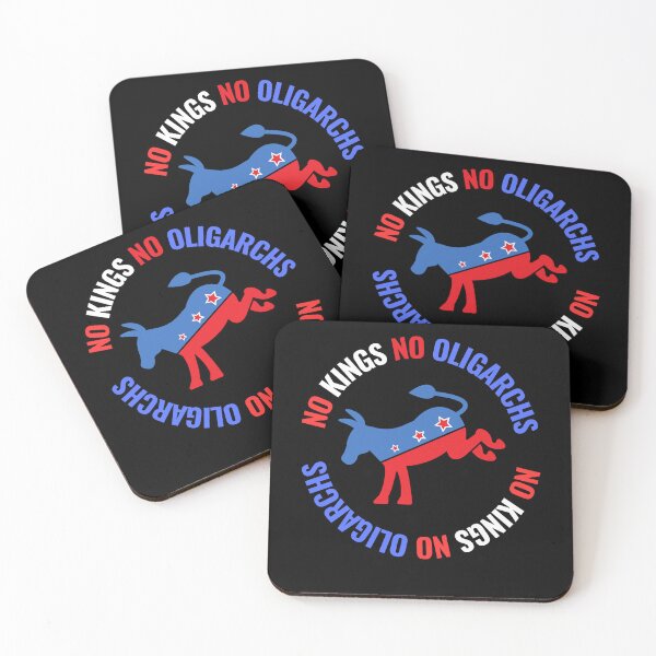Item preview, no kings no oligarchs designed and sold by TEEJAMBOREE.