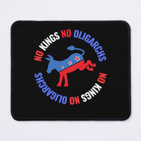 Item preview, no kings no oligarchs designed and sold by TEEJAMBOREE.