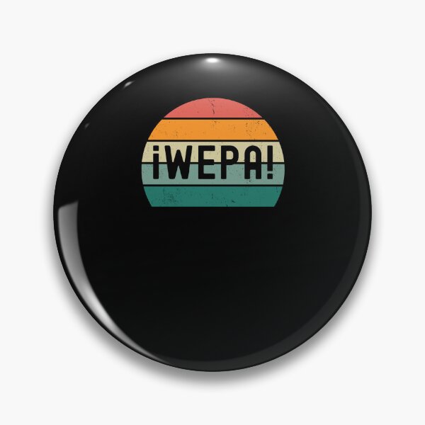 Item preview, Wepa retro sunset Boricua Puerto Rican Spanish Slang Awesome designed and sold by snowry.