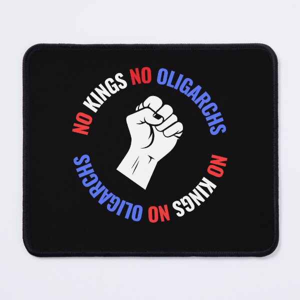 Item preview, no kings no oligarchs designed and sold by TEEJAMBOREE.