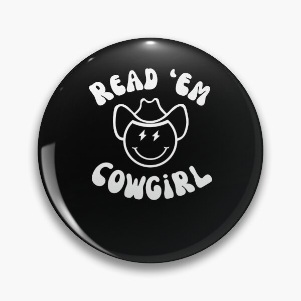Item preview, Read 'Em Cowgirl Cowgirl hat Western Book fan funny reader designed and sold by snowry.