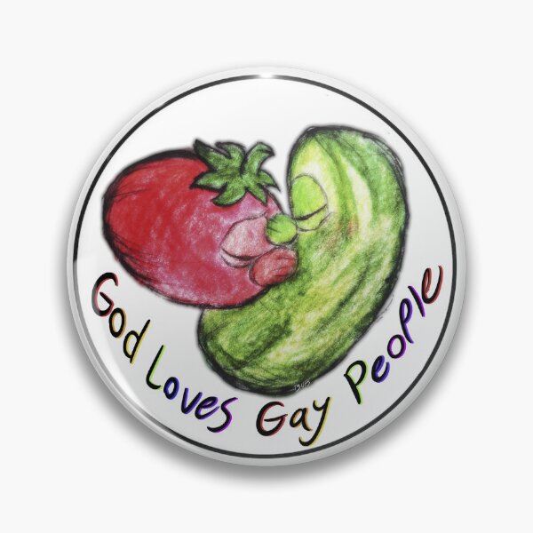 Item preview, God Loves Gays designed and sold by bugsboro.