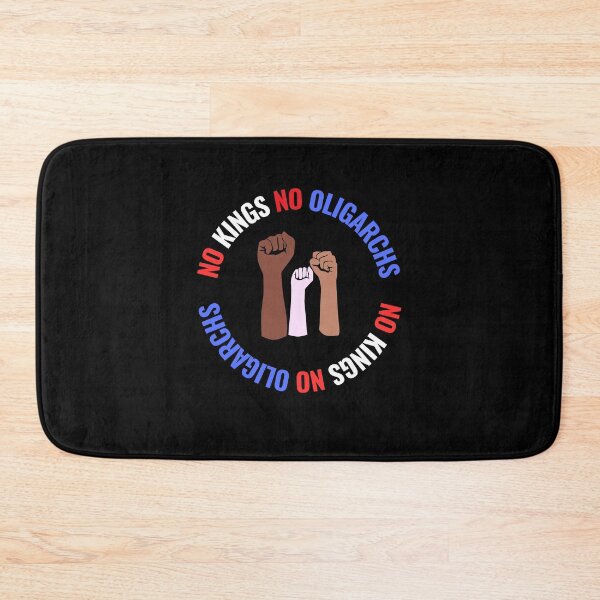 Item preview, no kings no oligarchs designed and sold by TEEJAMBOREE.