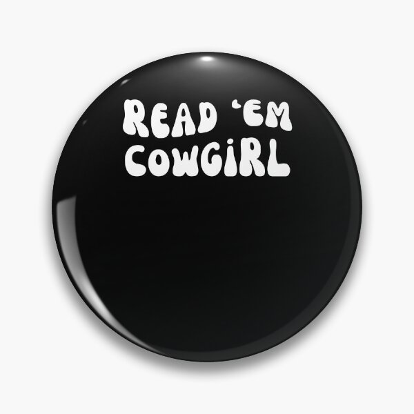 Item preview, Read 'Em Cowgirl groovy Western Book fan funny reading humor designed and sold by snowry.