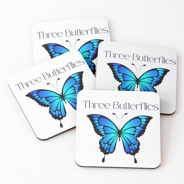 Item preview, Three Butterflies T-Shirt Light, Love & Laughter designed and sold by JellybeaKisses.