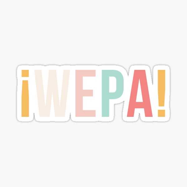 Item preview, Cute ¡Wepa! Puerto Rico Rican Spanish Slang Funny Boricua designed and sold by snowry.