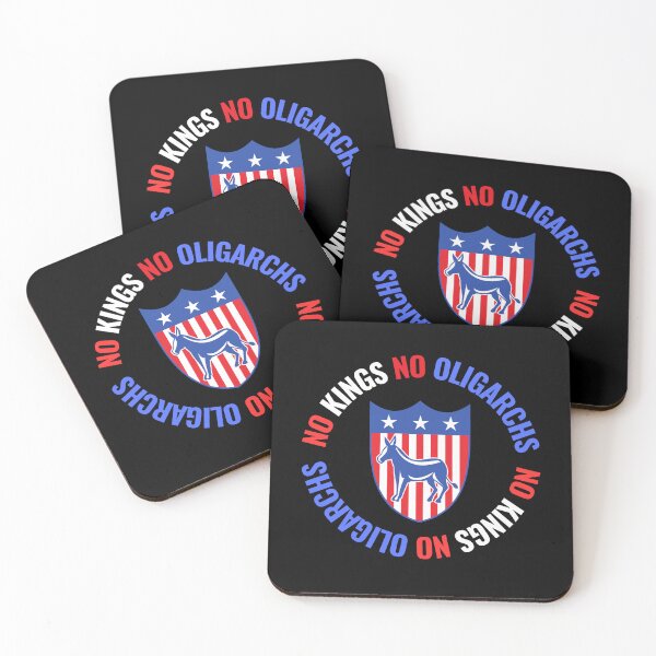 Item preview, no kings no oligarchs designed and sold by TEEJAMBOREE.