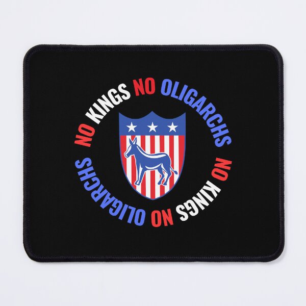 Item preview, no kings no oligarchs designed and sold by TEEJAMBOREE.