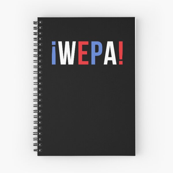 Item preview, ¡Wepa! Puerto Rican flag Spanish Slang Funny Boricua designed and sold by snowry.