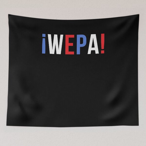 Item preview, ¡Wepa! Puerto Rican flag Spanish Slang Funny Boricua designed and sold by snowry.