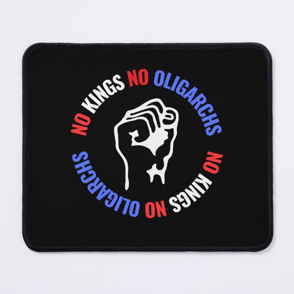 Item preview, no kings no oligarchs designed and sold by TEEJAMBOREE.