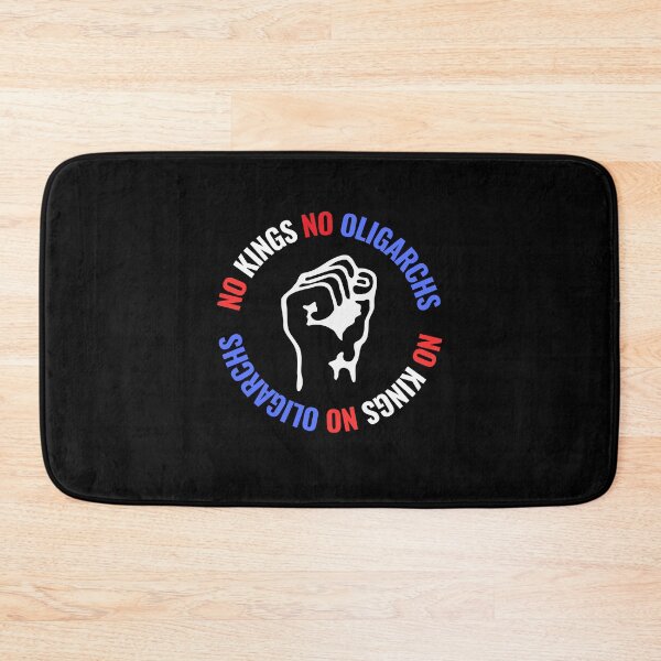 Item preview, no kings no oligarchs designed and sold by TEEJAMBOREE.