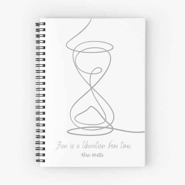 Item preview, Alan Watts Zen quote designed and sold by XDivineTees.
