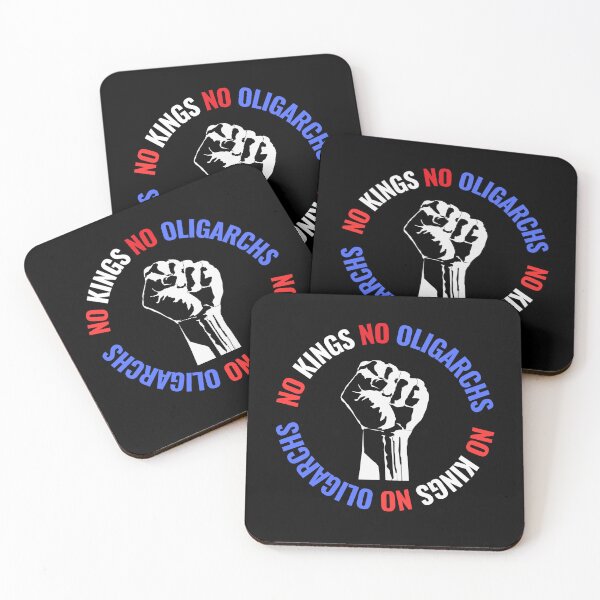 Item preview, no kings no oligarchs designed and sold by TEEJAMBOREE.