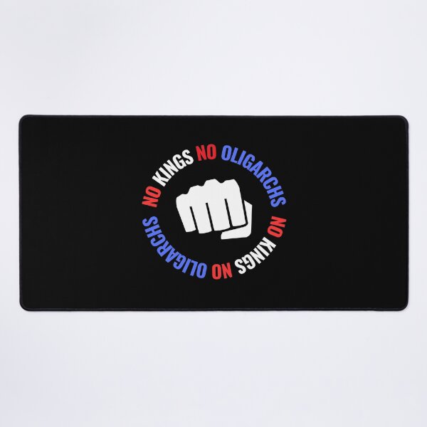Item preview, no kings no oligarchs designed and sold by TEEJAMBOREE.