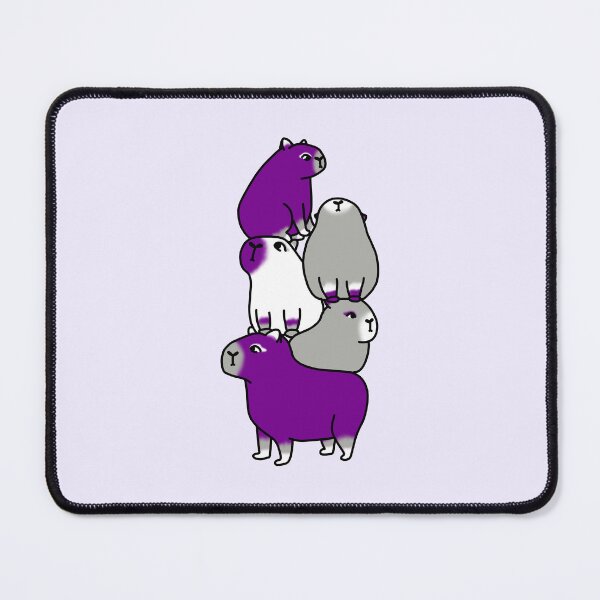 Item preview, Graysexual Capybara designed and sold by chelsea125.