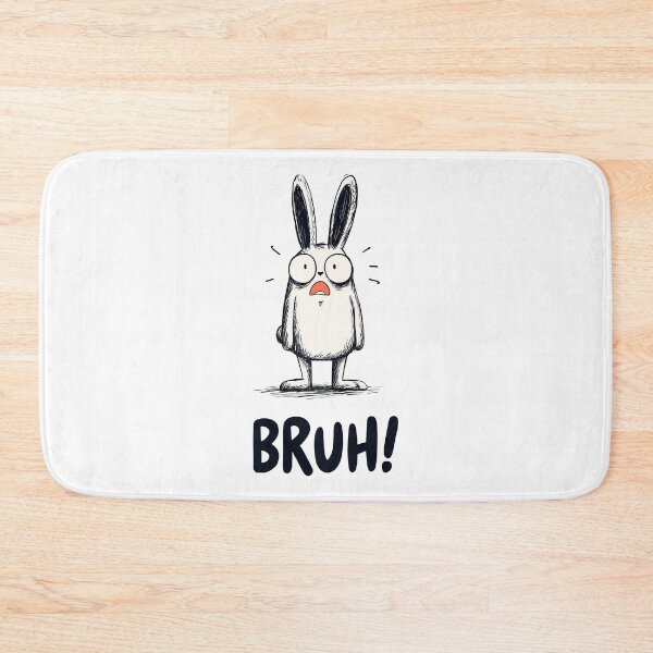 Item preview, Funny meme - Shocked Bruh Bunny designed and sold by hamishby.