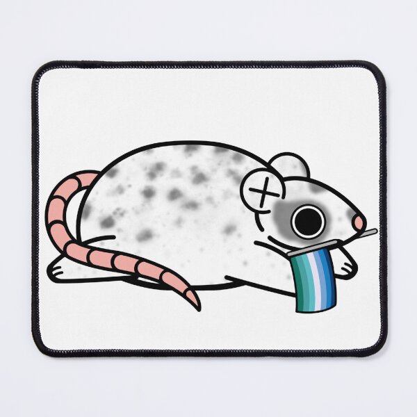 Item preview, Pride rat, Gay MLM flag designed and sold by LCDemon.
