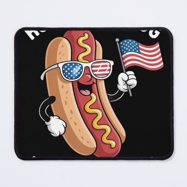 Item preview, Hot Diggity Dog I Love USA designed and sold by MAKOPOKOShop.