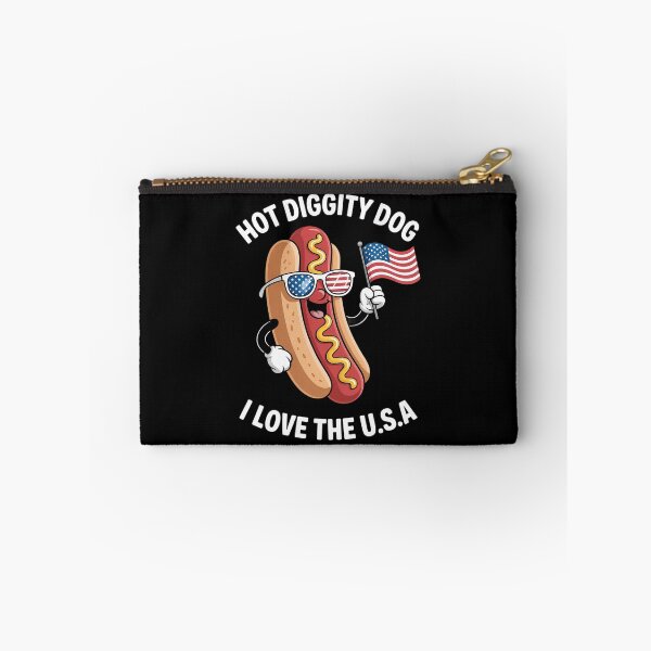 Item preview, Hot Diggity Dog I Love USA designed and sold by MAKOPOKOShop.