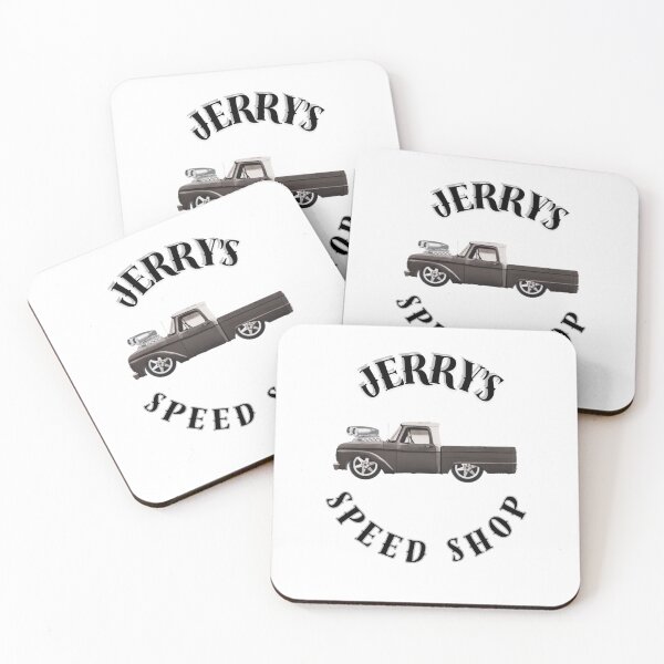 Item preview, Jerry's speed shop designed and sold by TaraPen.