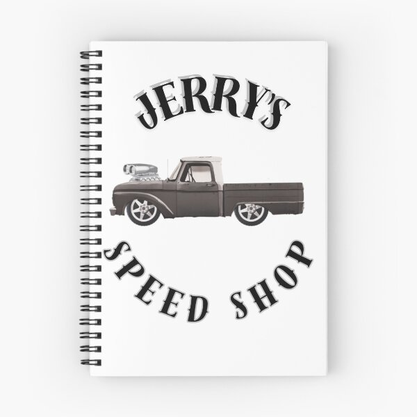 Item preview, Jerry's speed shop designed and sold by TaraPen.