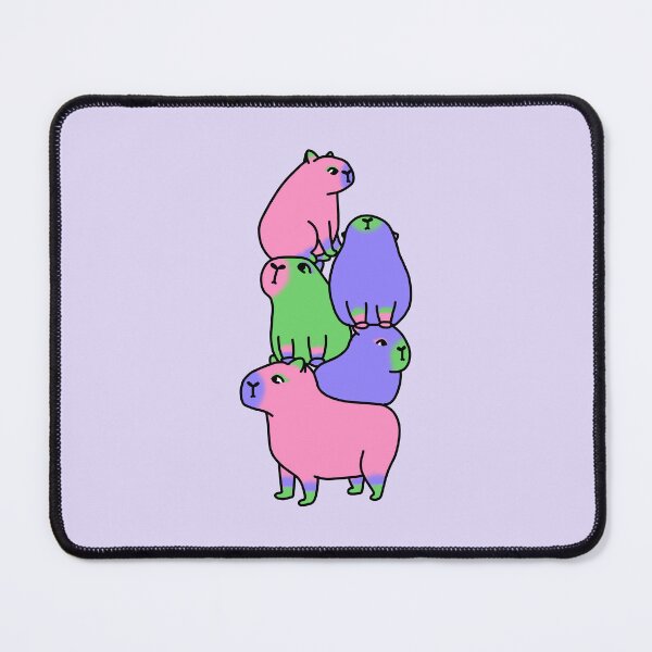 Item preview, Trigender Capybara designed and sold by chelsea125.