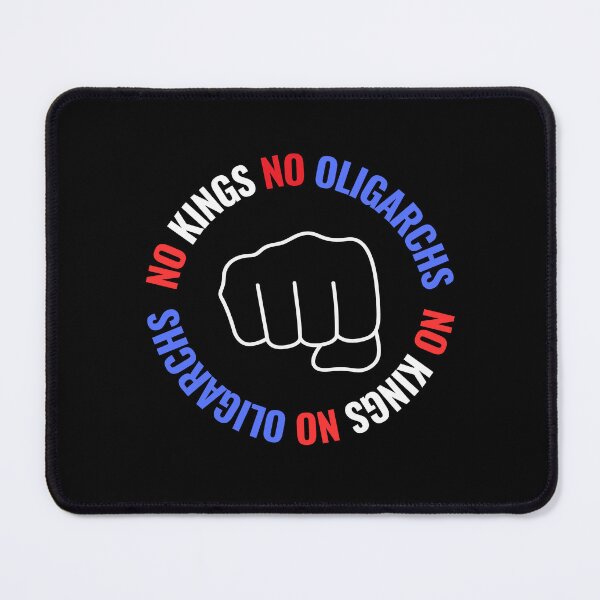 Item preview, no kings no oligarchs designed and sold by TEEJAMBOREE.