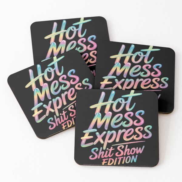 Item preview, Hot Mess Mama Life Hot Mess Express Shit Show Tie Dye designed and sold by MAKOPOKOShop.