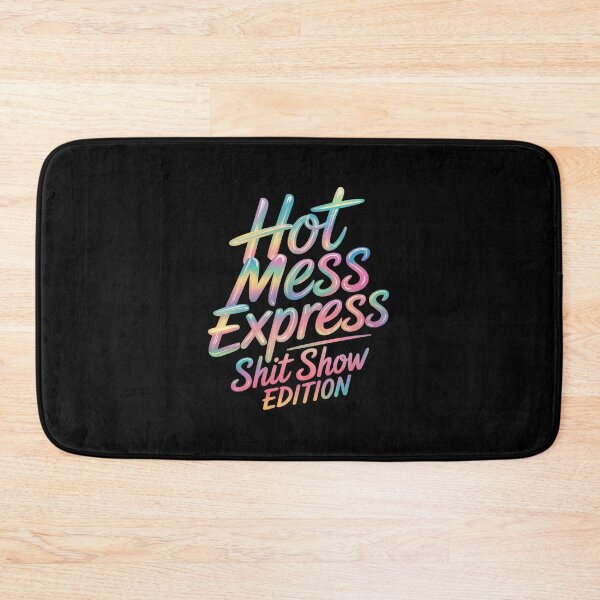 Item preview, Hot Mess Mama Life Hot Mess Express Shit Show Tie Dye designed and sold by MAKOPOKOShop.