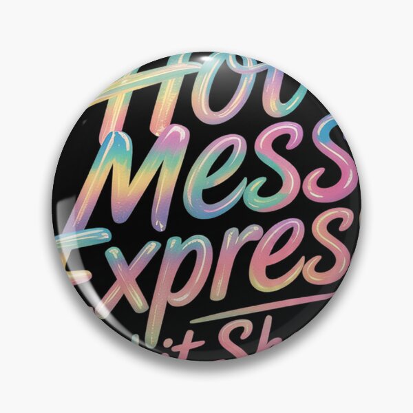 Item preview, Hot Mess Mama Life Hot Mess Express Shit Show Tie Dye designed and sold by MAKOPOKOShop.