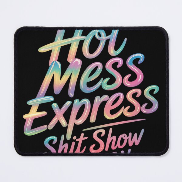 Item preview, Hot Mess Mama Life Hot Mess Express Shit Show Tie Dye designed and sold by MAKOPOKOShop.