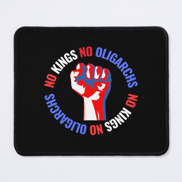 Item preview, no kings no oligarchs designed and sold by TEEJAMBOREE.