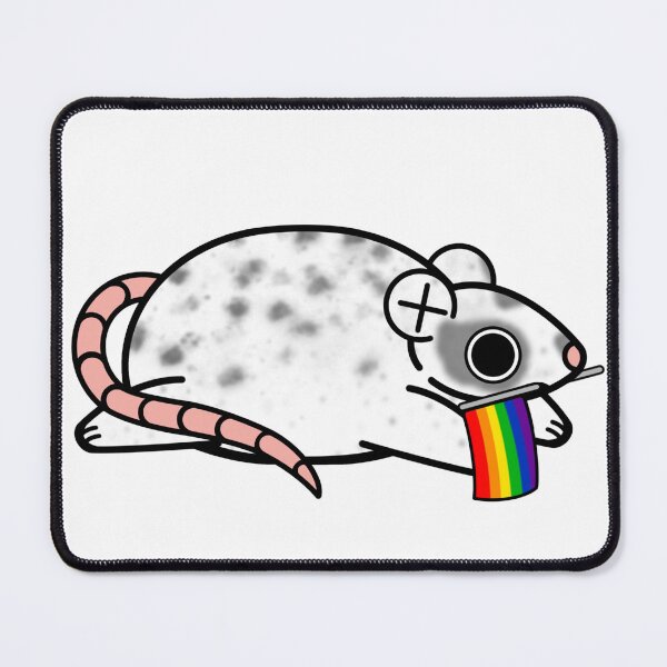 Item preview, Pride rat, rainbow flag designed and sold by LCDemon.