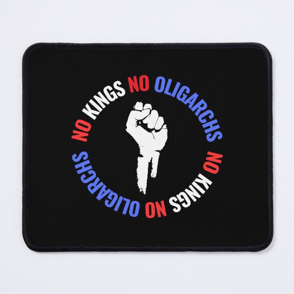 Item preview, no kings no oligarchs designed and sold by TEEJAMBOREE.