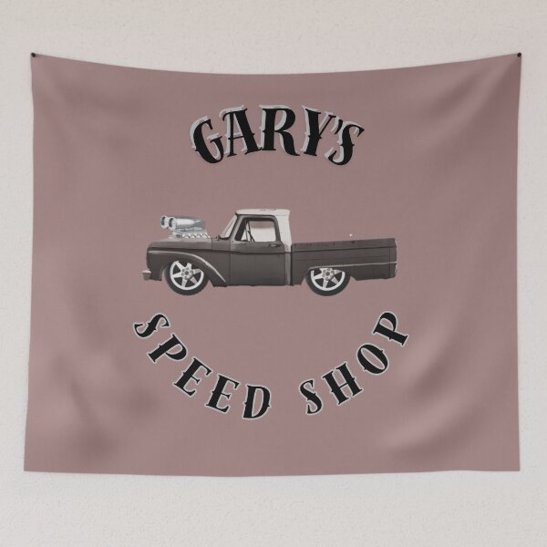 Item preview, Gary's speed shop designed and sold by TaraPen.